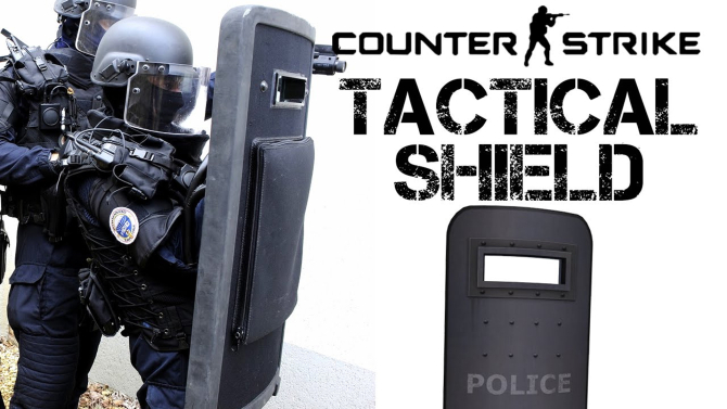 How to use Tactical Shield in CS 1.6